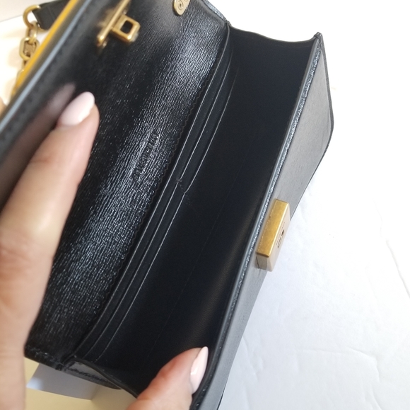 Balenciaga Gossip XS Leather Crossbody Shoulder Bag Black - Picture 13 of 16